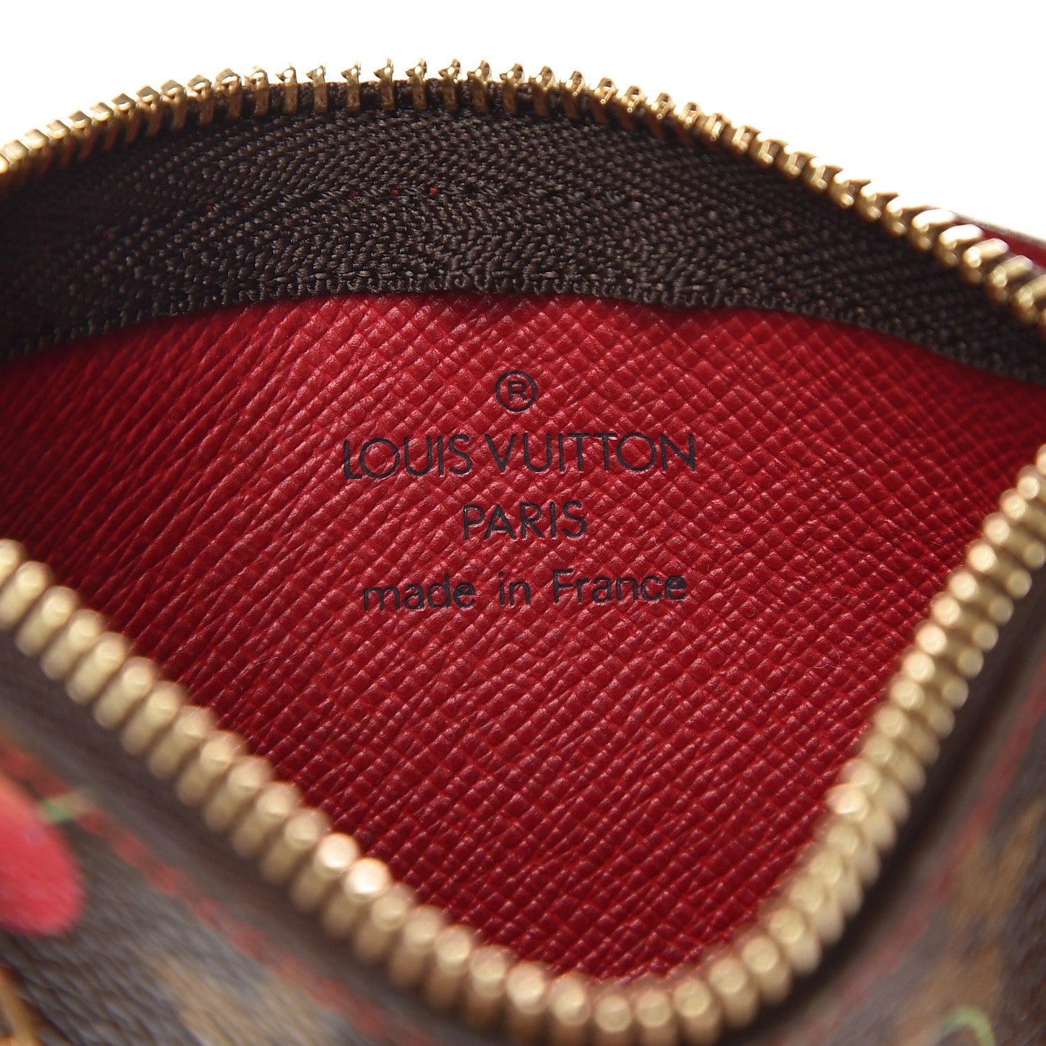Louis Vuitton Monogram Cerises Key Pouch 6 of 7