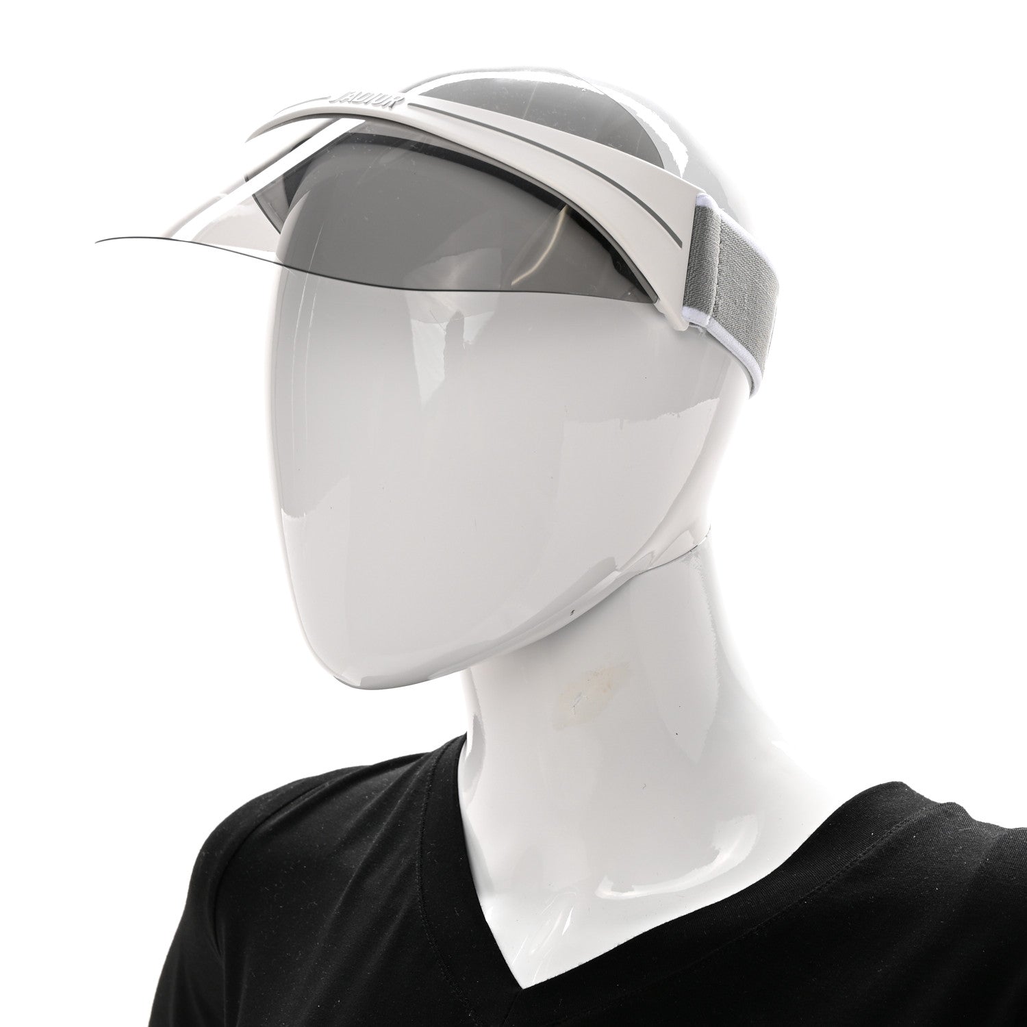 Christian Dior Mirrored DiorClub1 Sun Visor Grey 2 of 9
