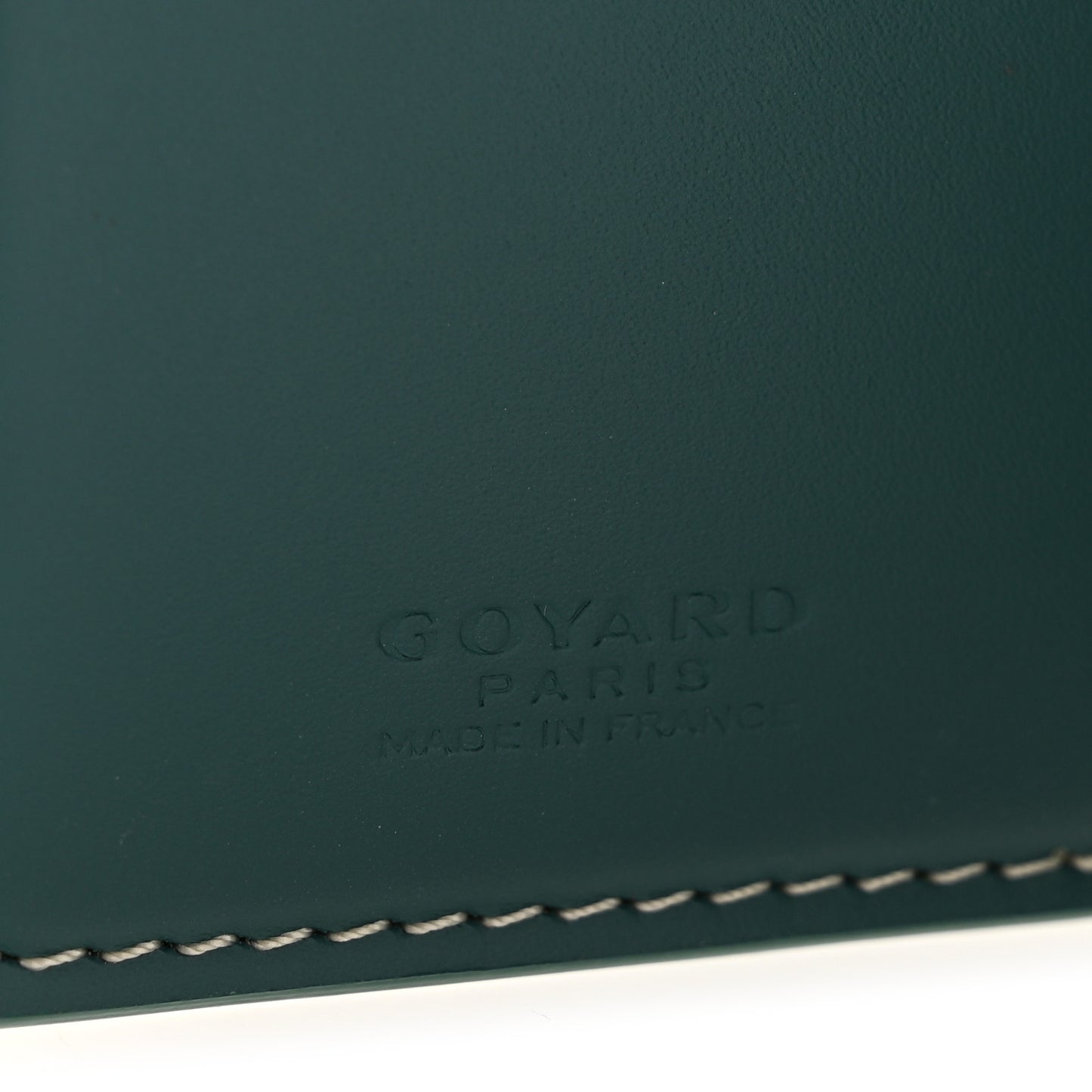Goyardine Saint Pierre Card Holder Green