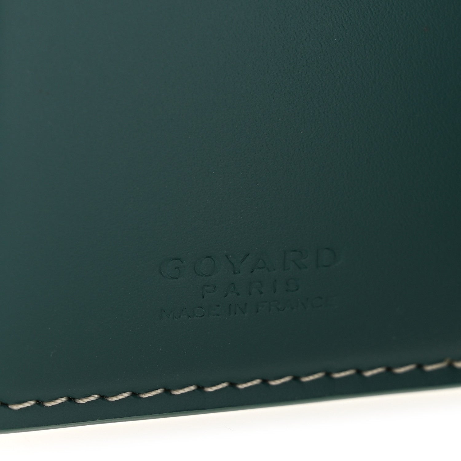 Goyard Goyardine Saint Pierre Card Holder Green 6 of 8
