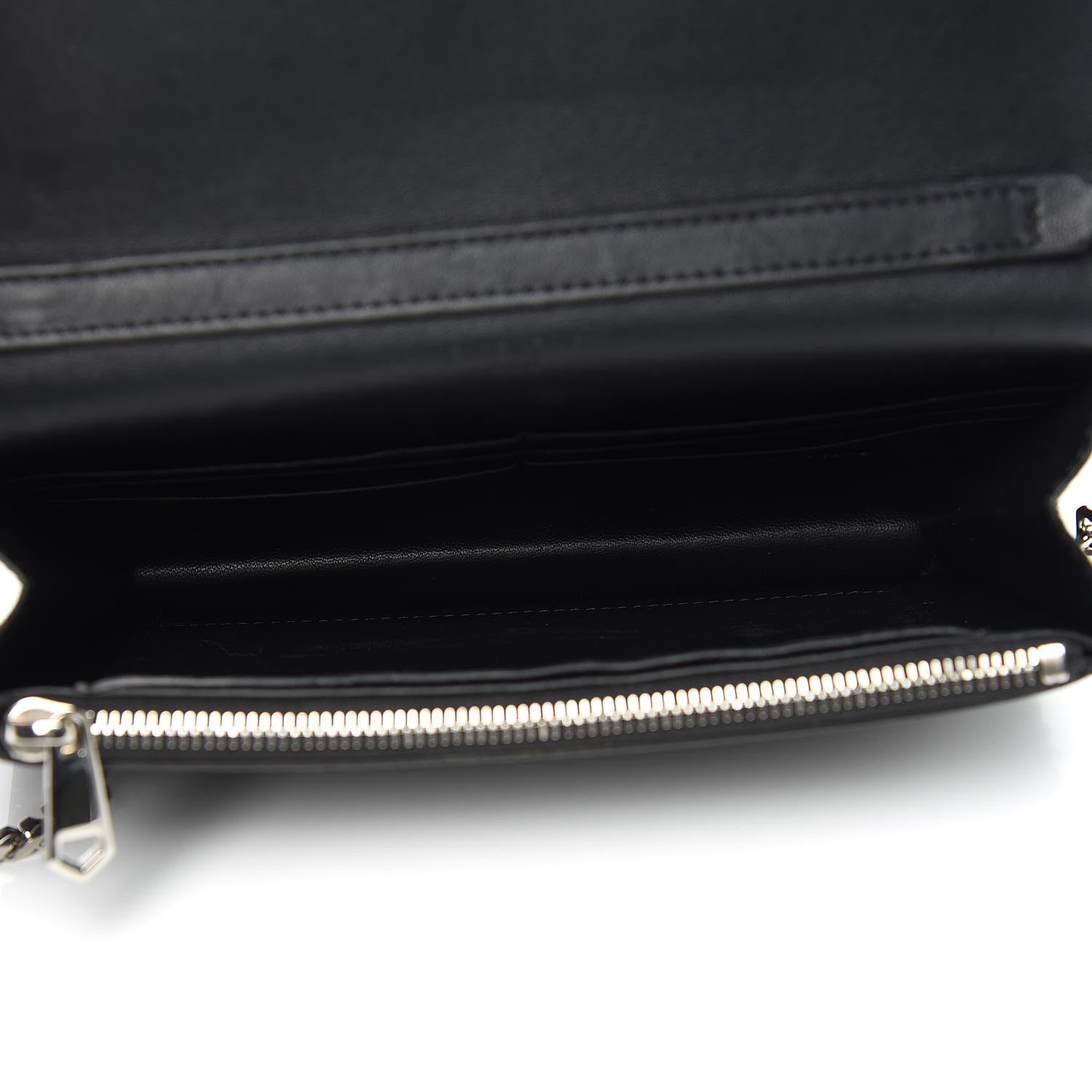 Givenchy Sugar Goatskin Pandora Chain Wallet Black 5 of 14