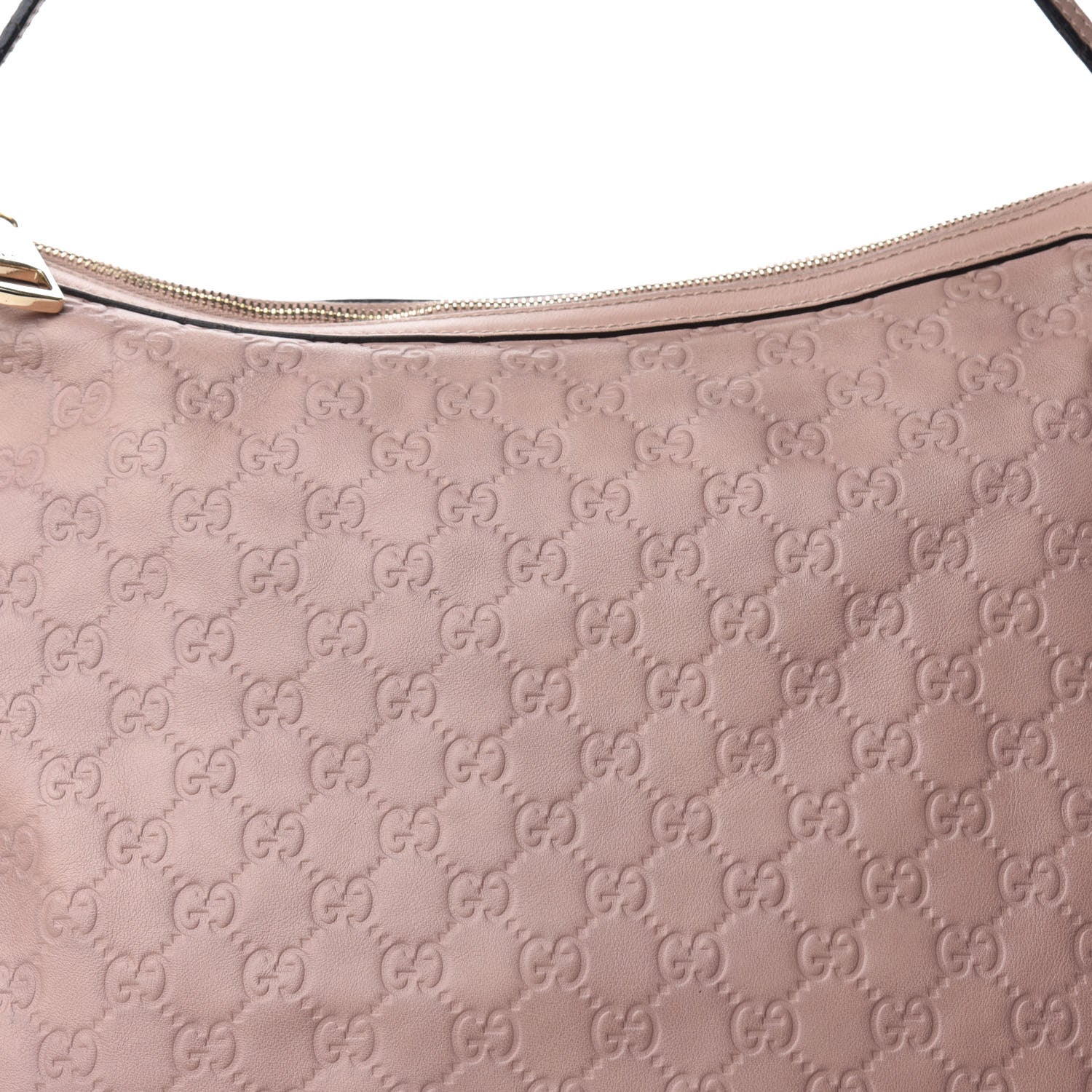 Gucci Guccissima Large Bree Hobo Soft Pink 12 of 12