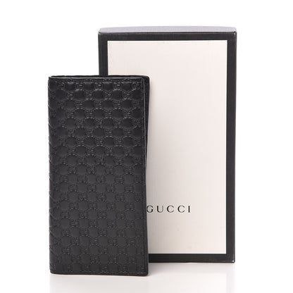Gucci Microguccissima Bi-Fold Organizer Wallet Black 10 of 10