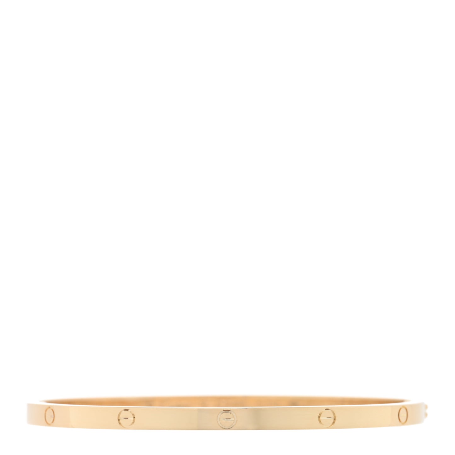 18K Yellow Gold Small LOVE Bracelet 18