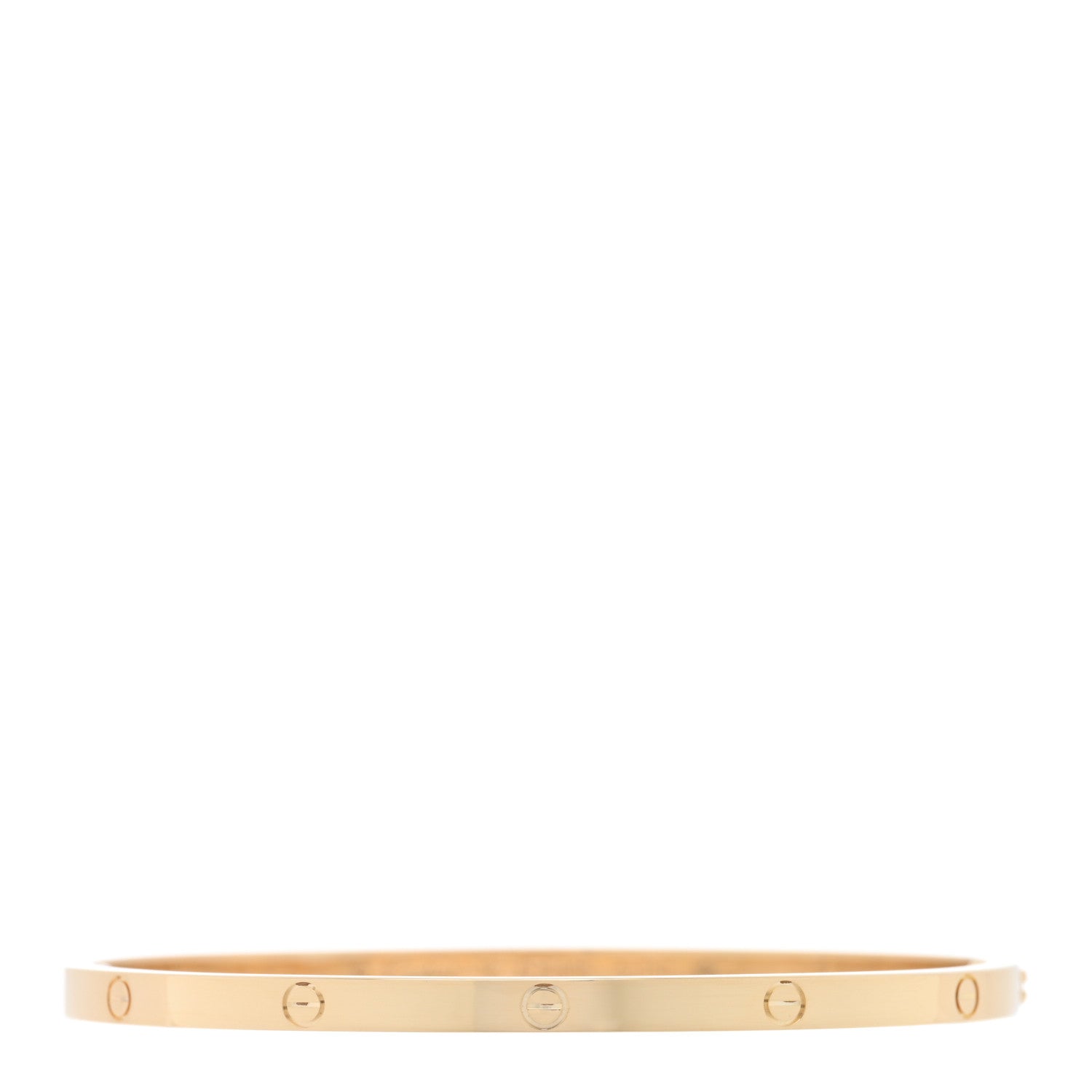 Cartier 18K Yellow Gold Small LOVE Bracelet 18 1 of 6