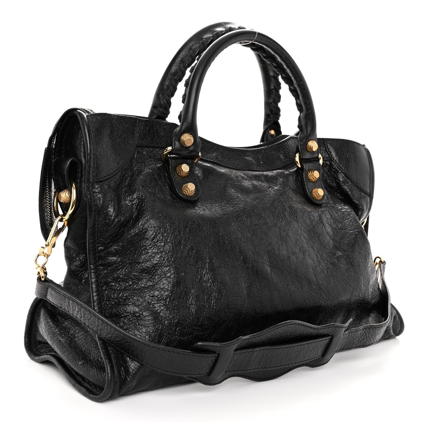 Agneau Giant 12 Gold Hardware City Black