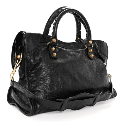 Balenciaga Agneau Giant 12 Gold Hardware City Black 3 of 9