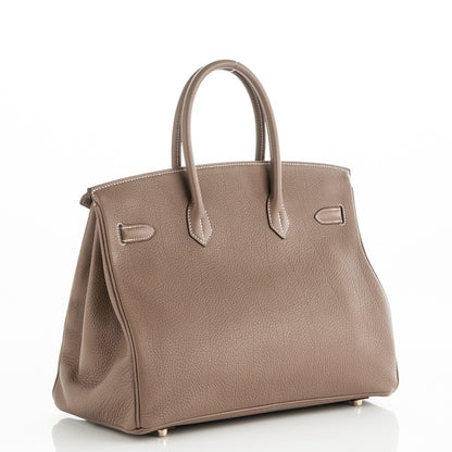 Hermes Togo Birkin 35 Etoupe 3 of 20