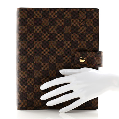 Louis Vuitton Damier Ebene Large Ring Agenda Cover 2 of 7