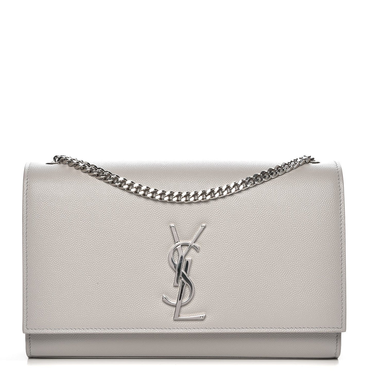 Grain De Poudre Medium Classic Monogram Kate Satchel Souris