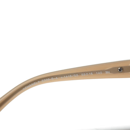 Chanel Crystal Baguette Cat Eye Sunglasses 5309-B-A Brown 4 of 6