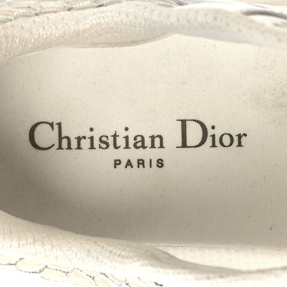 Christian Dior Matte Technical Fabric Mesh Dior Vibe Sneakers 39 White Silver 8 of 8