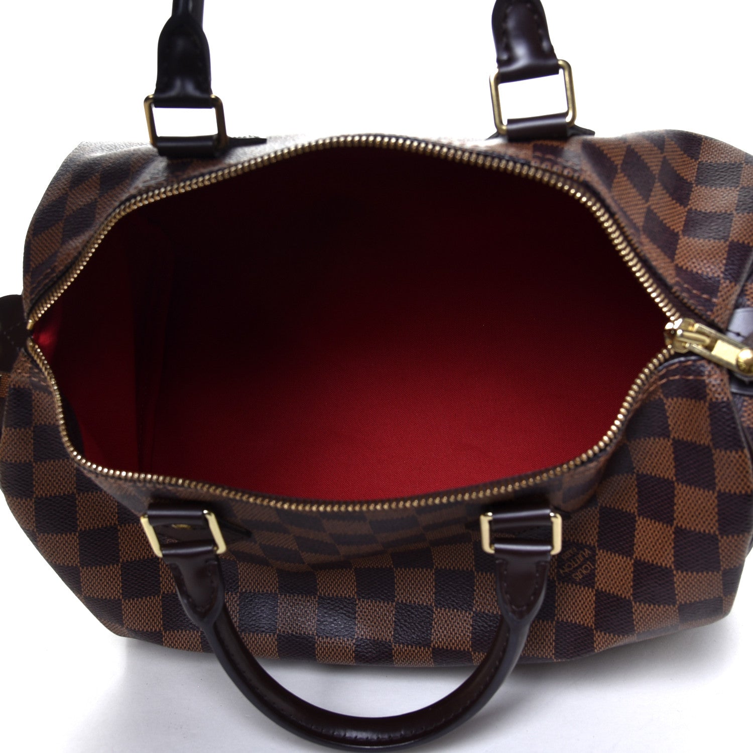 Louis Vuitton Damier Ebene Speedy 30 7 of 10