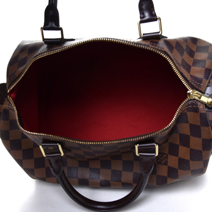 Louis Vuitton Damier Ebene Speedy 30 7 of 10