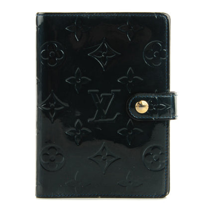 Louis Vuitton Vernis Small Ring Cover Agenda Blue Nuit 1 of 7