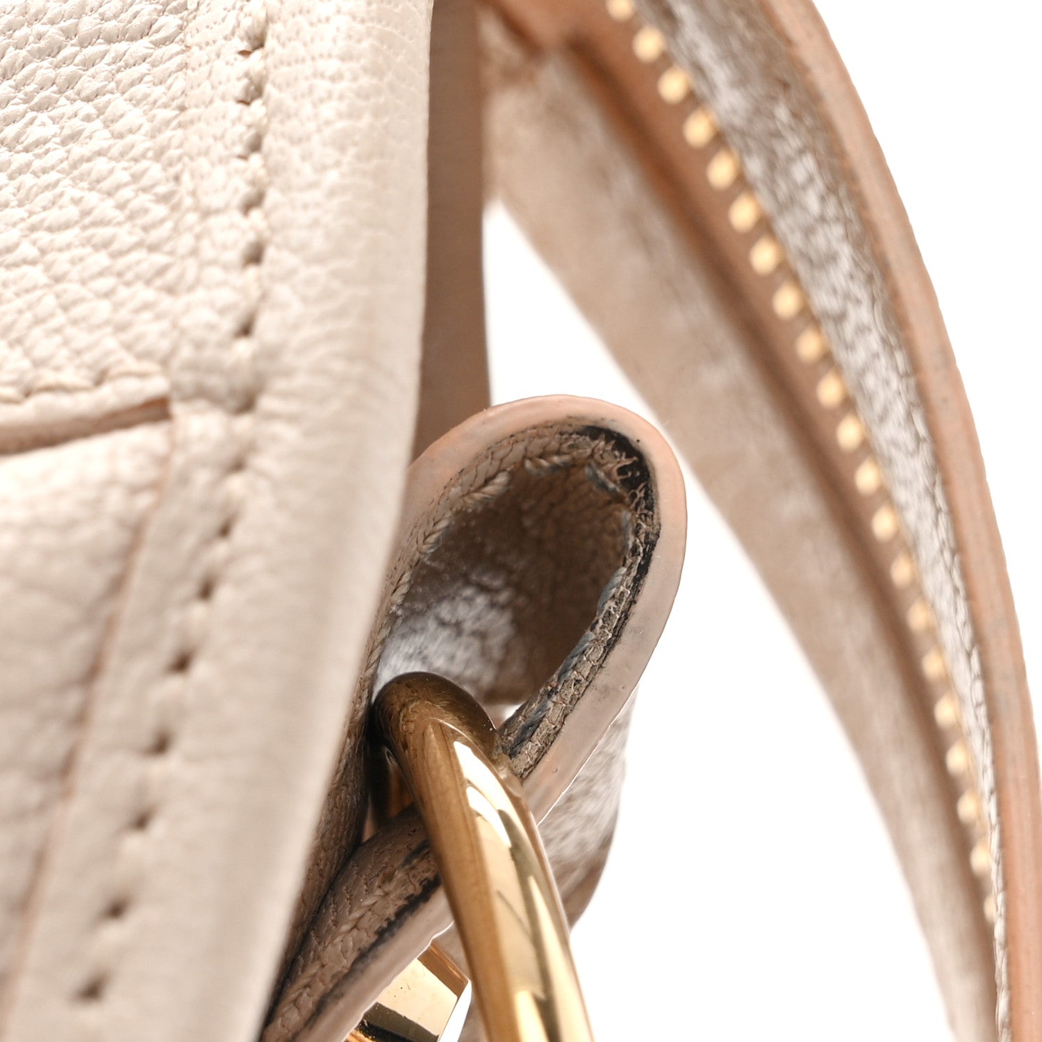 Balenciaga Chevre Gold Metallic Edge Hardware S City Beige Praline 11 of 11