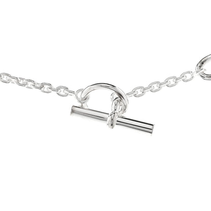 Hermes Sterling Silver Farandole Necklace 80 4 of 6