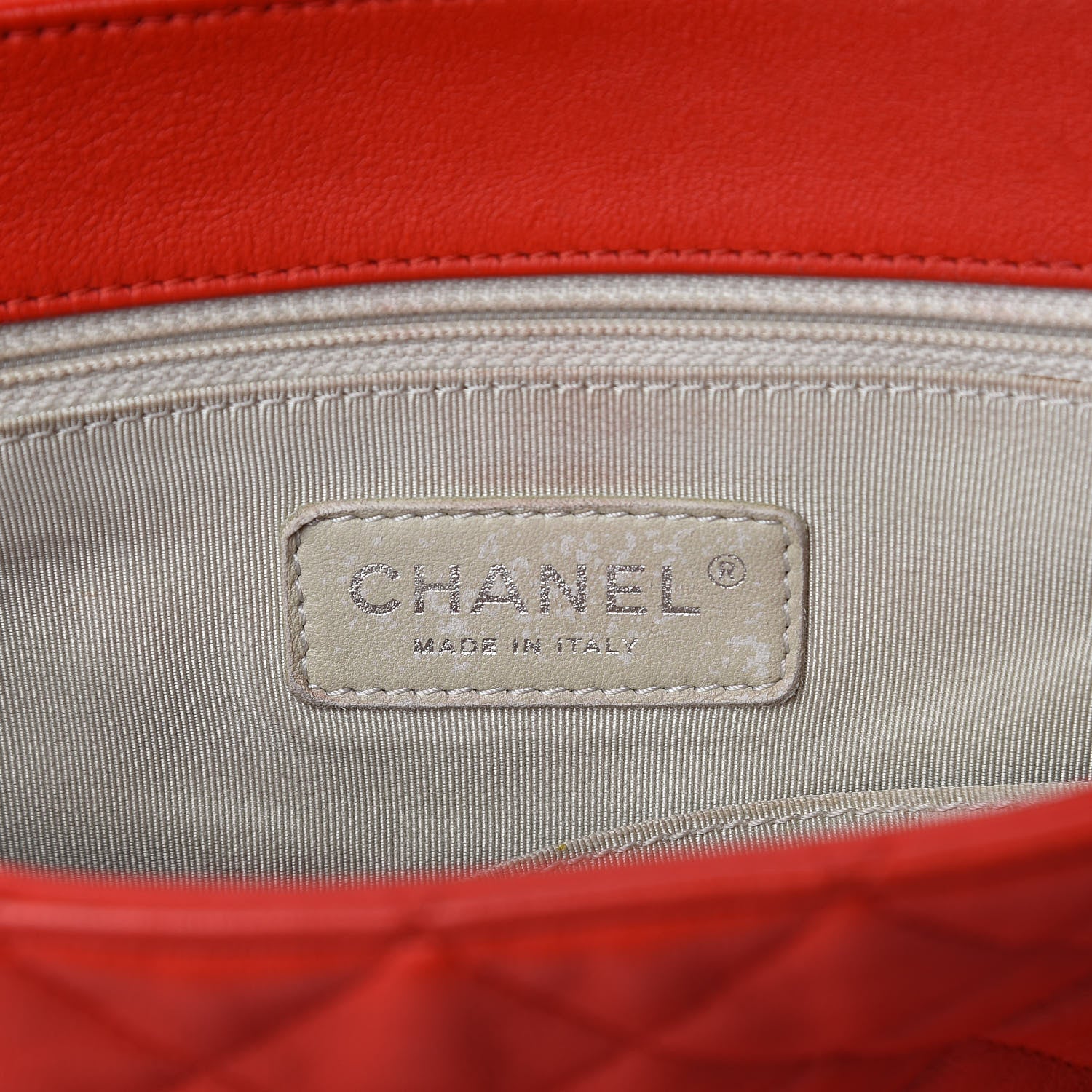 Chanel Washed Lambskin Quilted Maxi Chain Around Flap Red 8 of 12