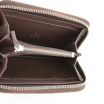 Gucci Crocodile Zip Around Card Case Brown 5 of 7