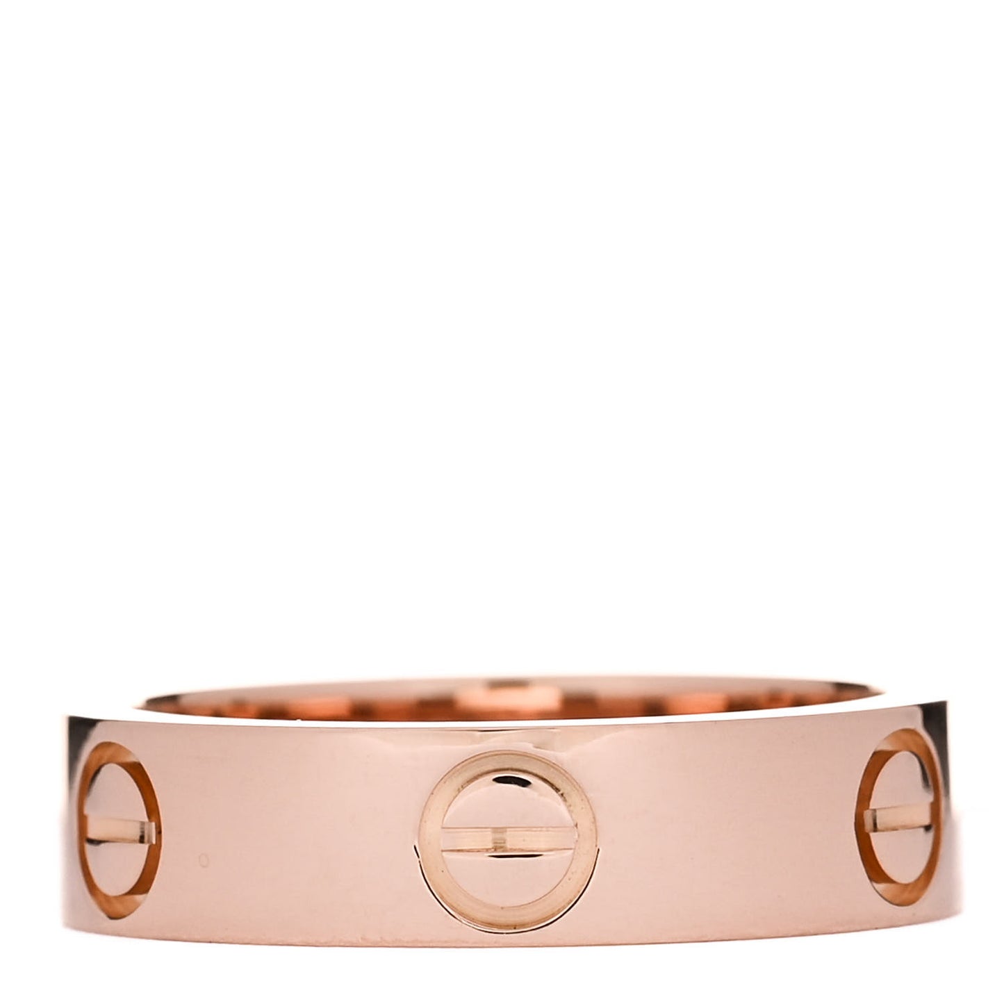 18K Pink Gold 5.5mm LOVE Ring 54 7
