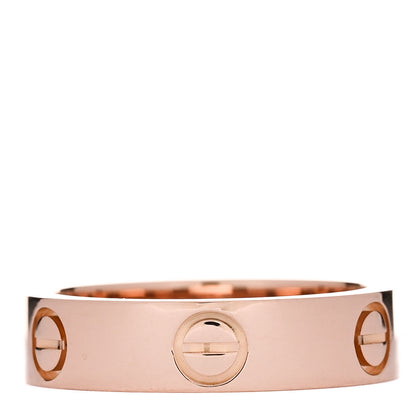Cartier 18K Pink Gold 5.5mm LOVE Ring 54 7 1 of 4