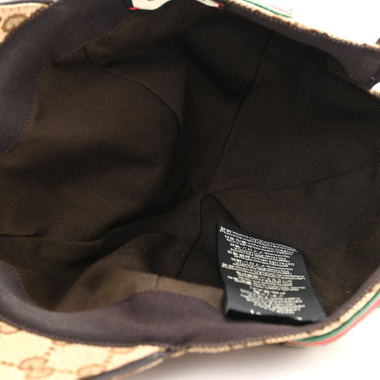 Monogram Web Baseball Hat M Beige Cocoa