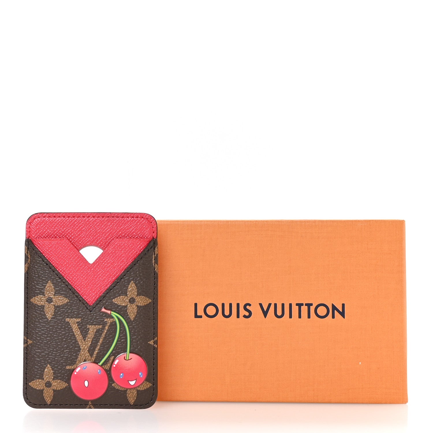 Louis Vuitton LV X TM Monogram Cerises Porte-Cartes Magnet 6 of 6