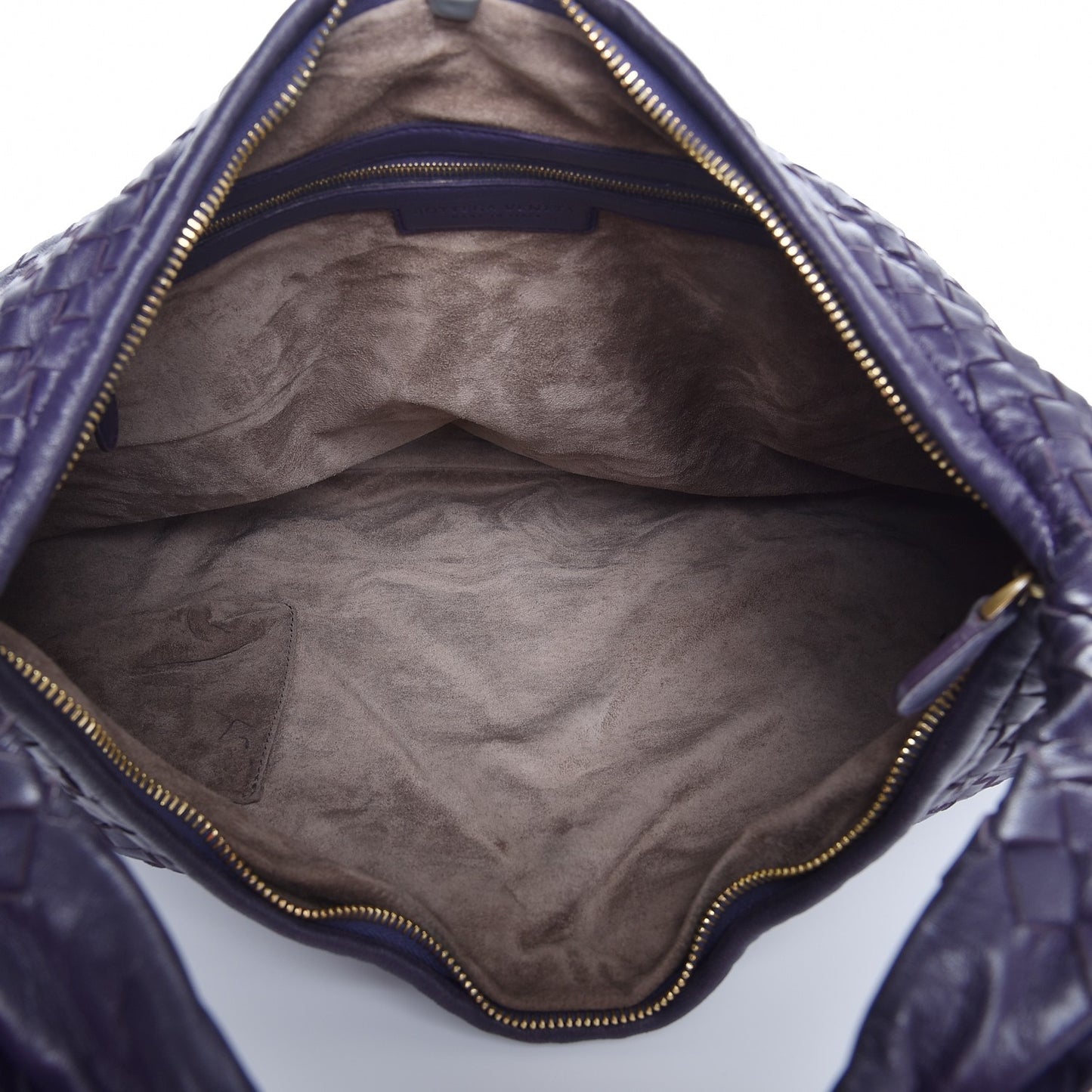 Nappa Intrecciato Pleated Large Veneta Hobo Turbolence