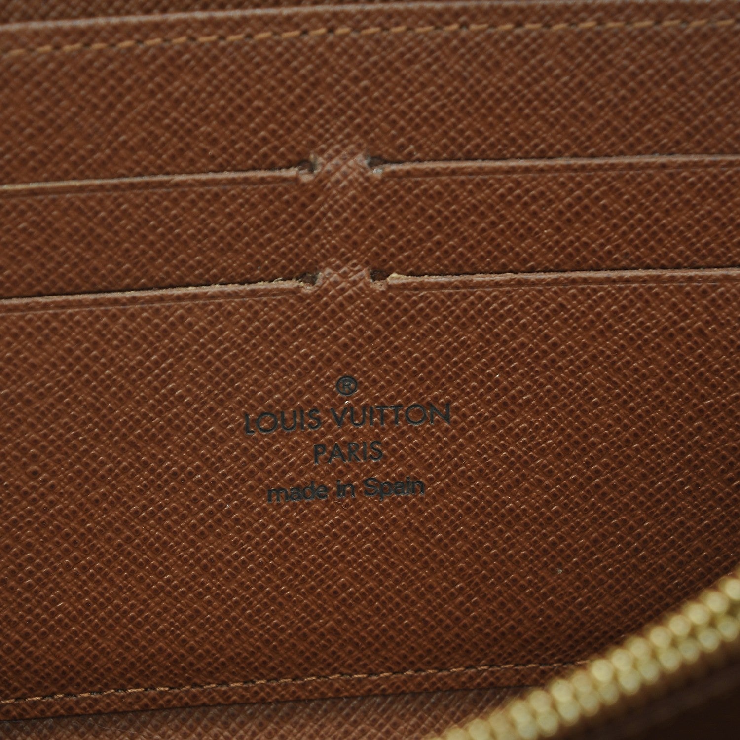 Louis Vuitton Monogram Zippy Wallet 6 of 7