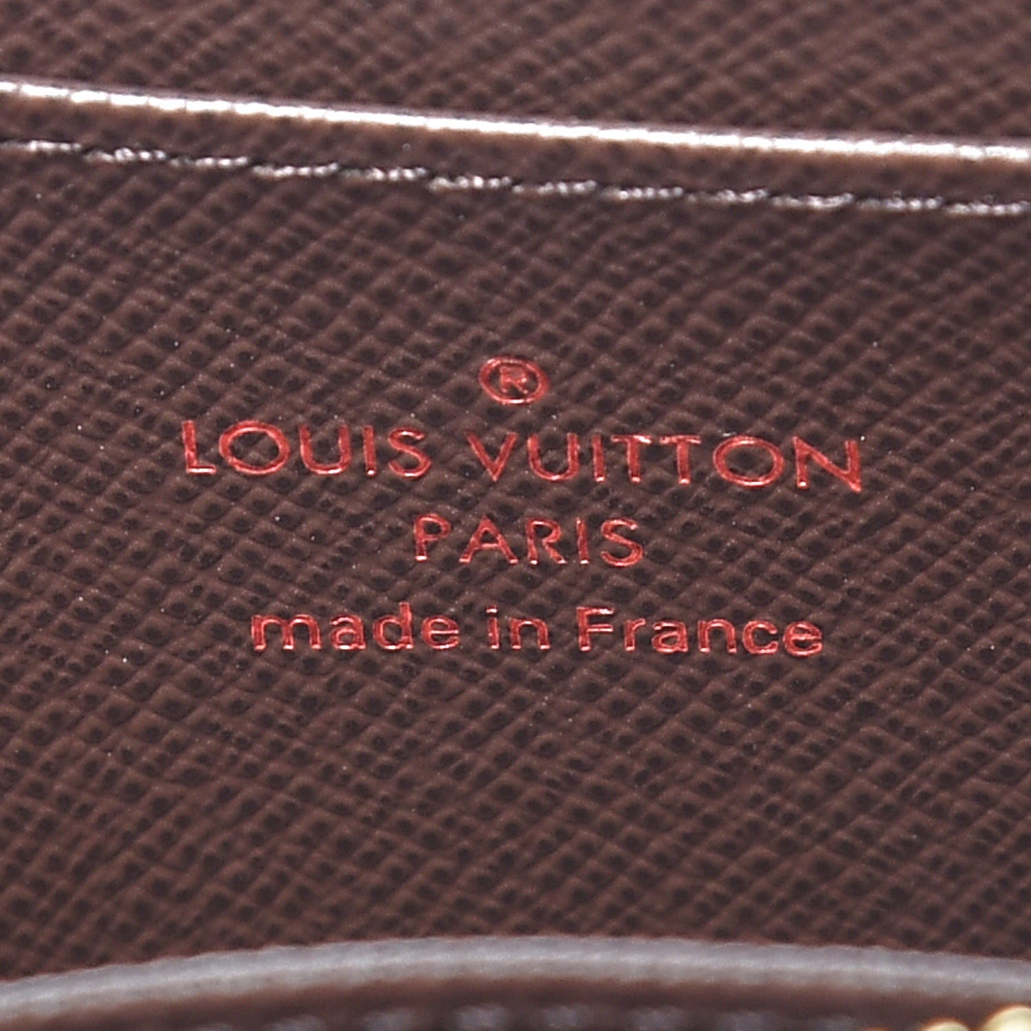 Louis Vuitton Damier Ebene Zippy Coin Purse 9 of 10