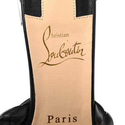 Gucci Lifford Calfskin GG Marmont Ankle Wrap 105mm Sandals 40 Black 7 of 10