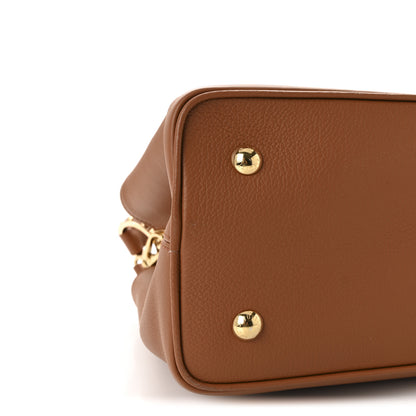 Louis Vuitton Smooth Grained Calfskin Capucines GM Souple Cognac 8 of 9