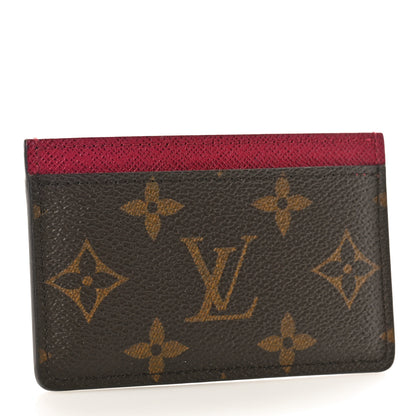 Louis Vuitton Monogram Card Holder Fuchsia 3 of 9