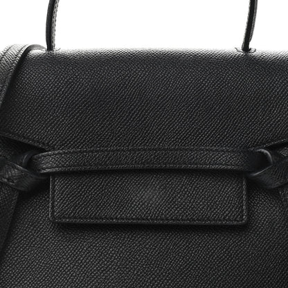Celine Grained Calfskin Nano Belt Bag Black 7 of 10