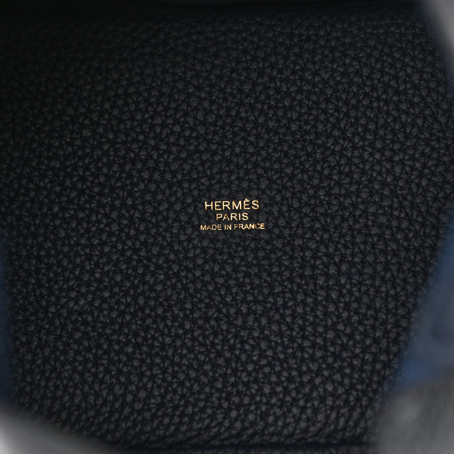 Hermes Taurillon Clemence Picotin Lock 18 PM Bleu Nuit 6 of 11