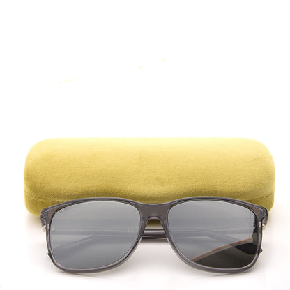 Gucci Square Frame GG0017S Sunglasses Grey 9 of 9