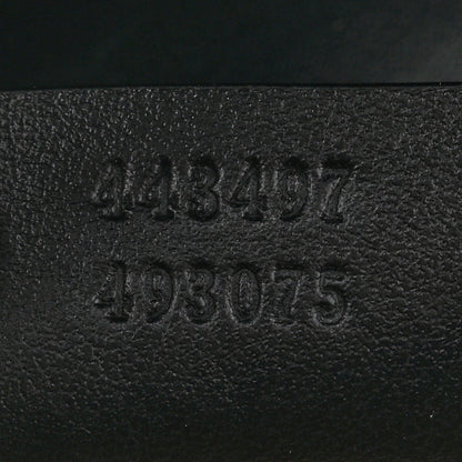 Gucci Calfskin Matelasse Small GG Marmont Shoulder Bag Black 7 of 11