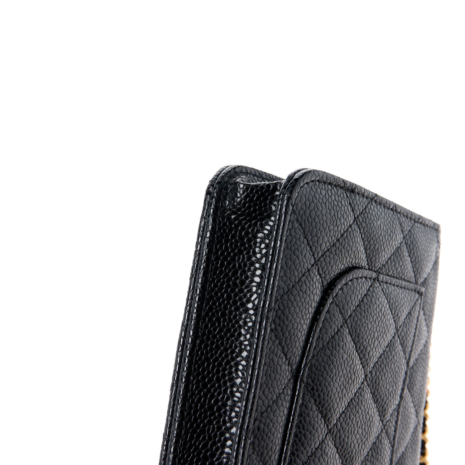 Chanel Caviar Quilted Wallet on Chain WOC Black 13 of 14