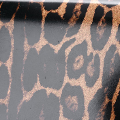 Burberry Calfskin Leopard Small Grace Bag Black 13 of 13