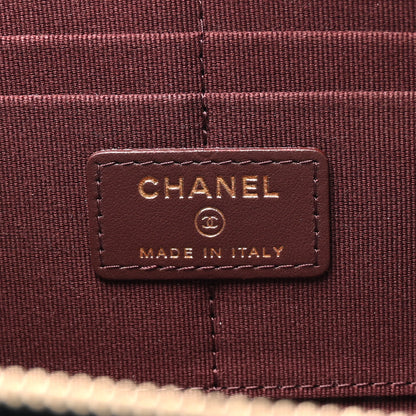 Chanel Caviar Quilted Flap Zip Pouch Black 7 of 11