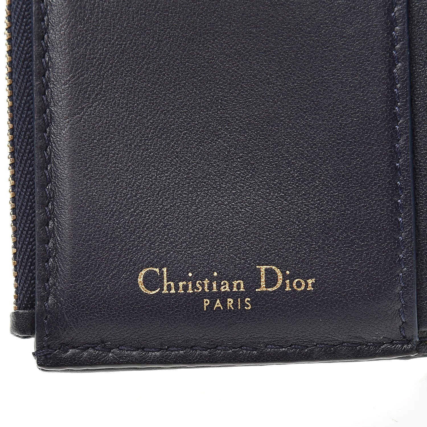 Christian Dior Oblique DiorAddict Wallet Blue 6 of 11