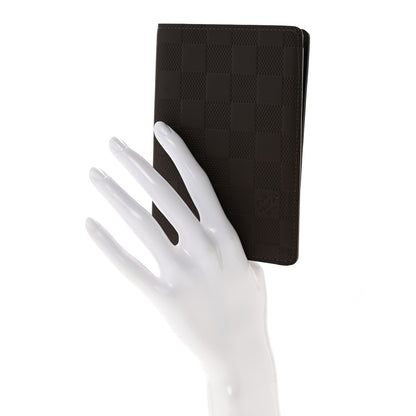 Louis Vuitton Damier Infini Passport Cover Meteor 2 of 8