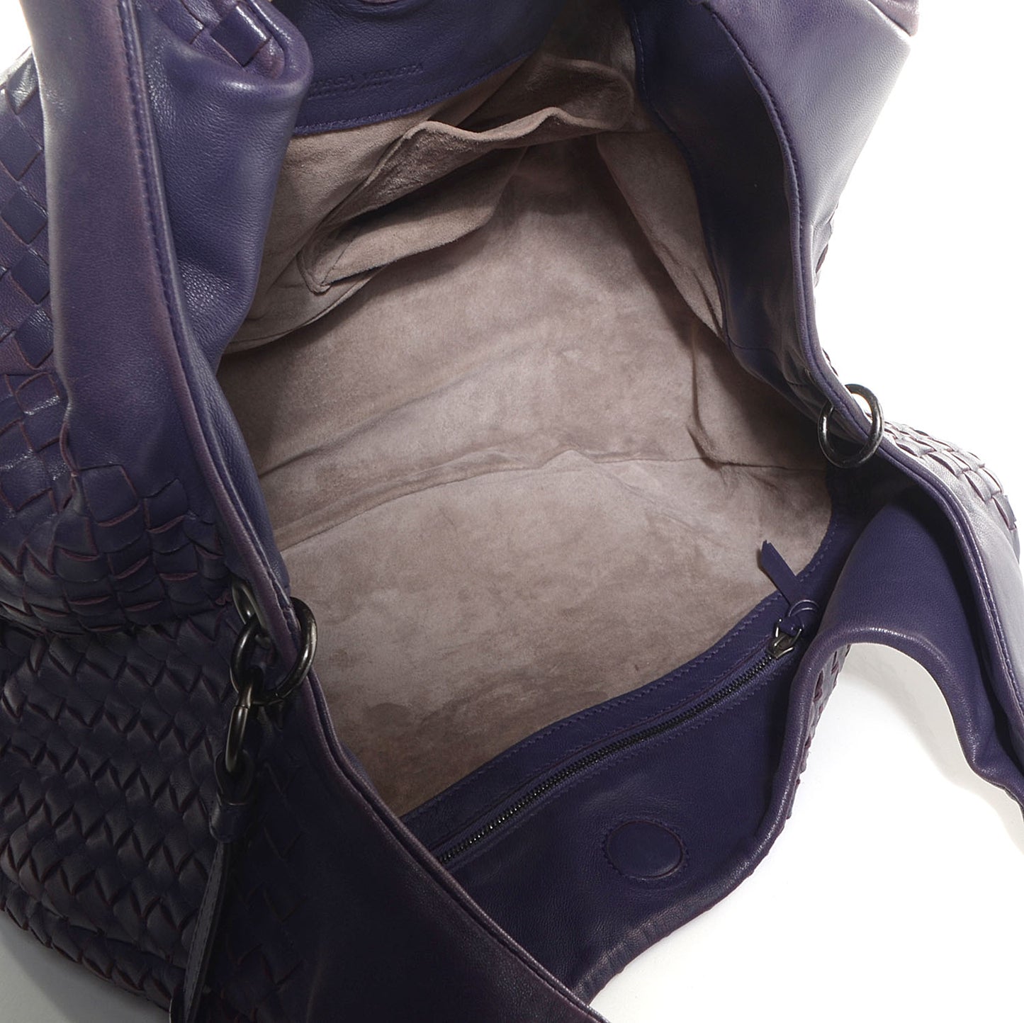 Nappa Intrecciato Medium Campana Hobo Turbolence