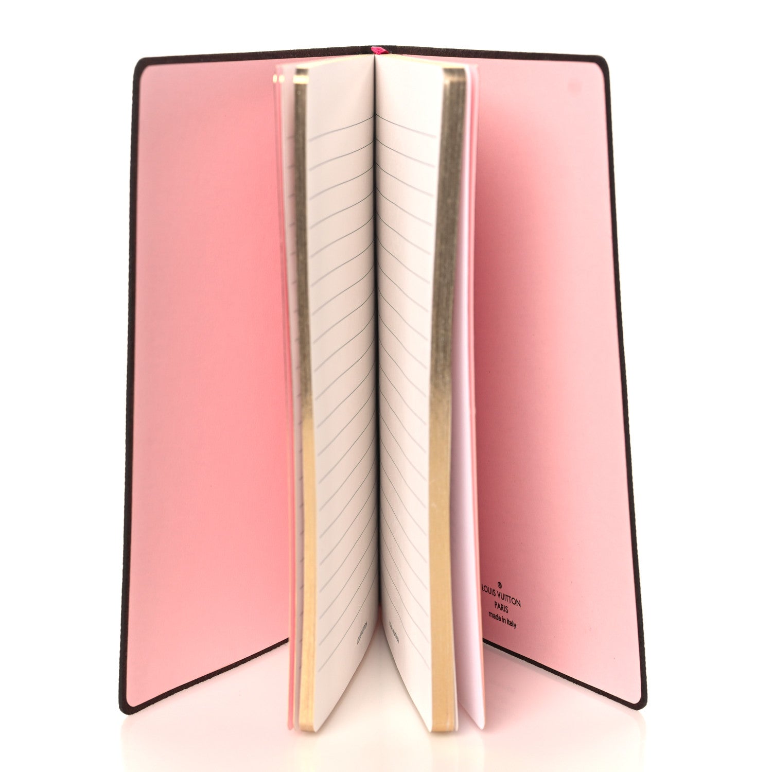 Louis Vuitton Monogram 2020 Christmas Animation Big Wheel Notebook MM Rose Ballerine 5 of 6