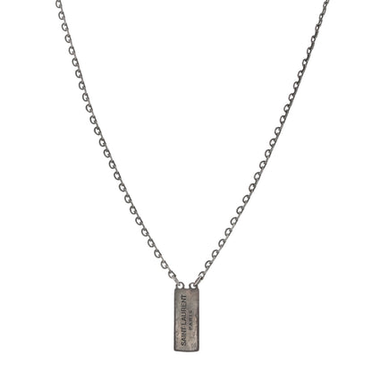 Saint Laurent Tag Necklace 1 of 5