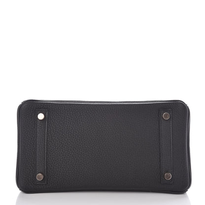 Hermes Togo Birkin 25 Black 7 of 37