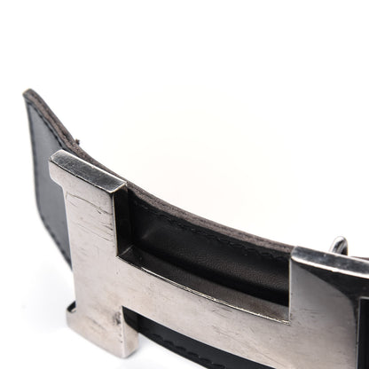 Hermes Box Chamonix 42mm Constance Belt Belt 90 Black Chocolate 4 of 6