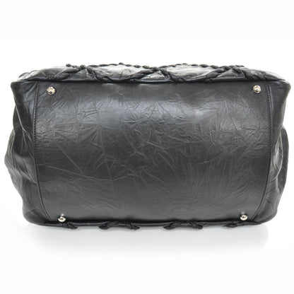 Chanel Leather Ultra Stitch Tote Black 4 of 10
