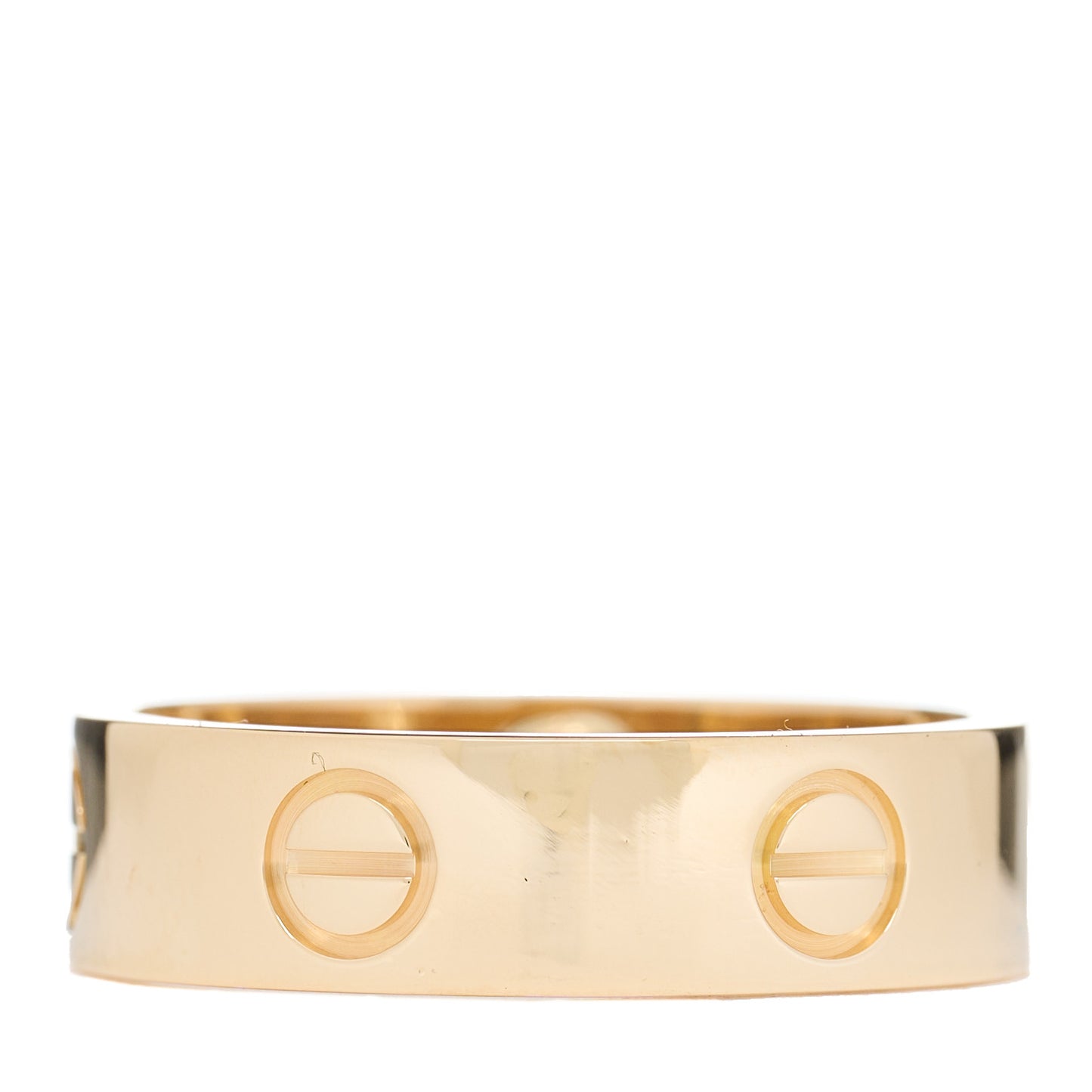 18K Yellow Gold 5.5mm LOVE Ring 54 6.75