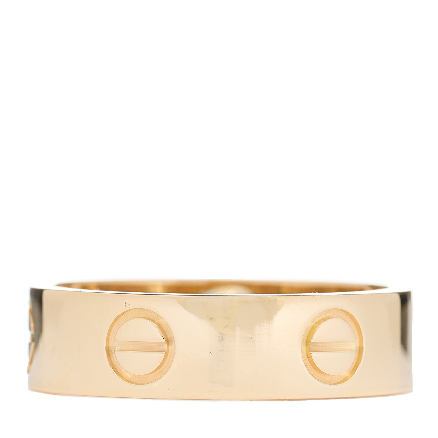 Cartier 18K Yellow Gold 5.5mm LOVE Ring 54 6.75 2 of 4